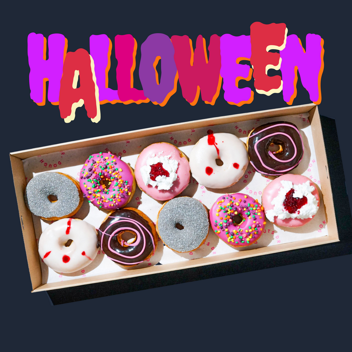 IT'S THE SPOOKY SEASON AT DR. DOUGH Dr. Dough
