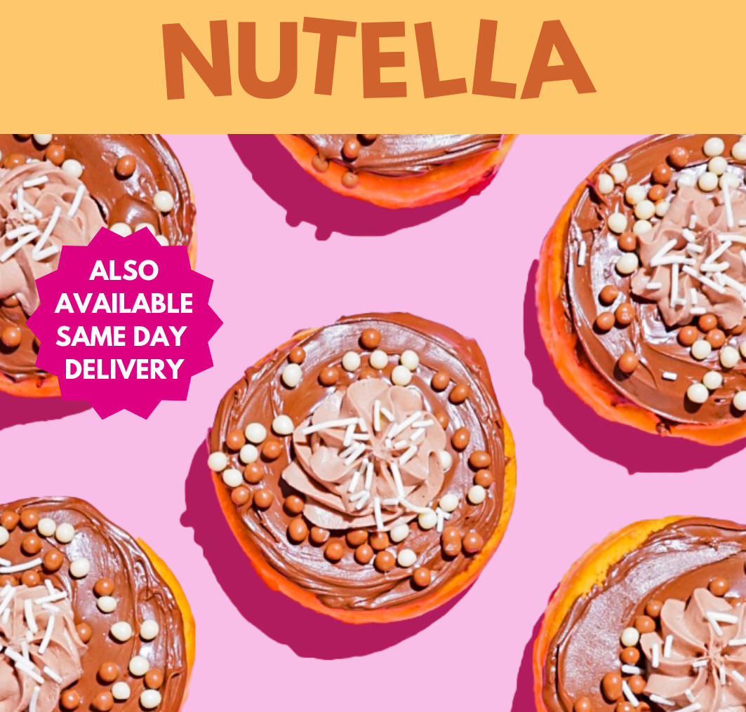 OUR BRAND NEW NUTELLA DONUTS... DELIVERED! Dr. Dough