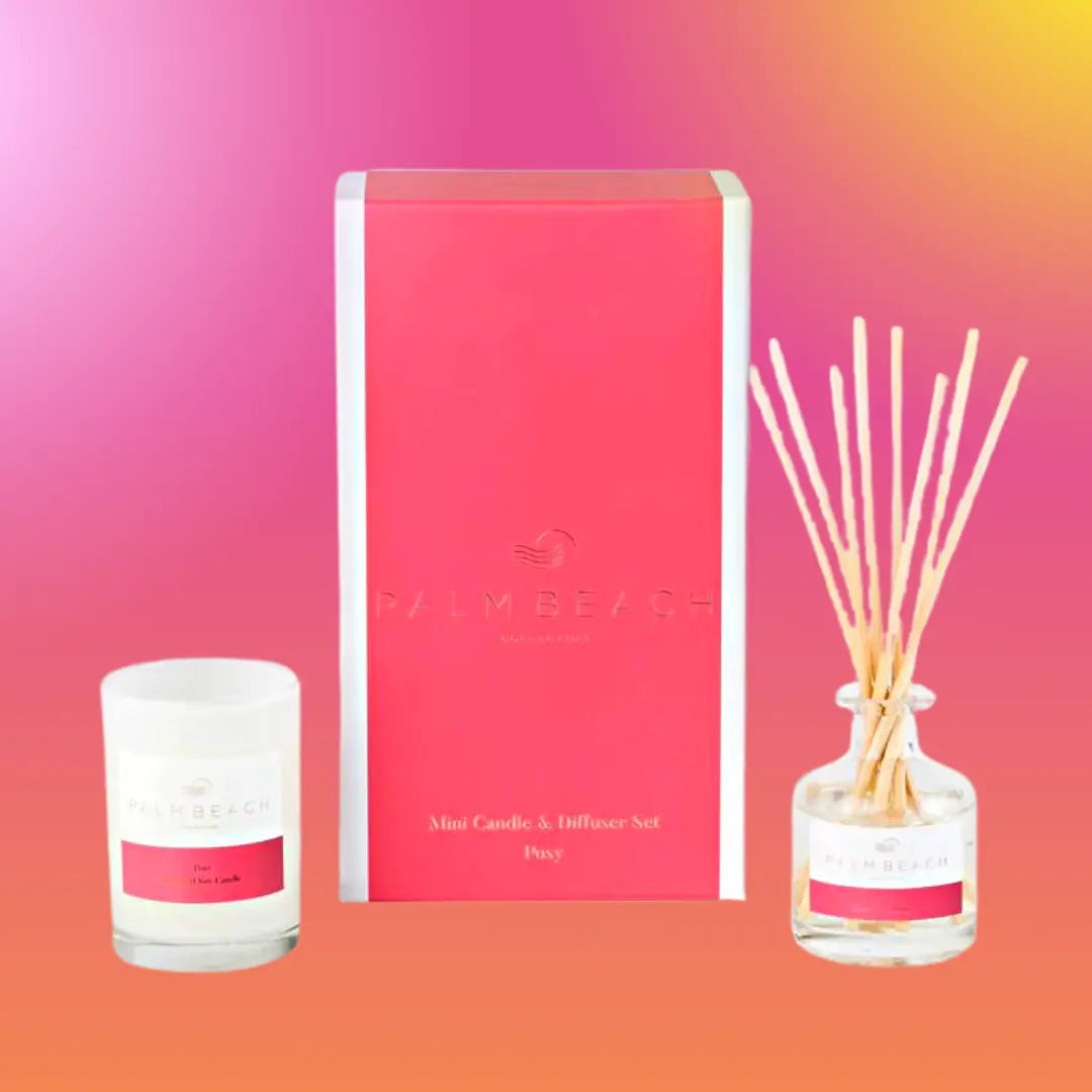 Palm Beach Mini Candle & Diffuser Pack | Winter Berries