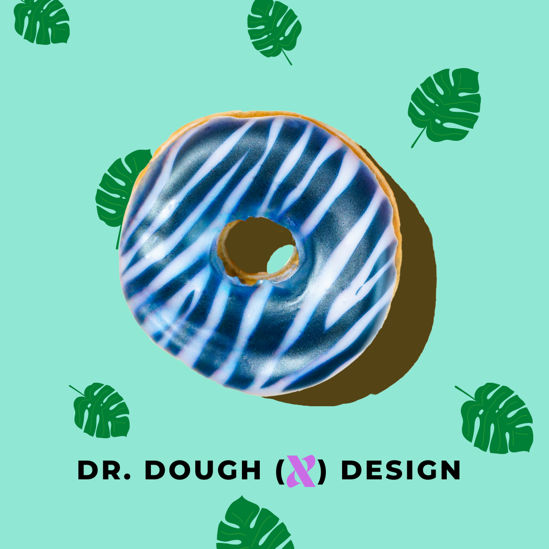 Dr Dough Roar Printed Donuts