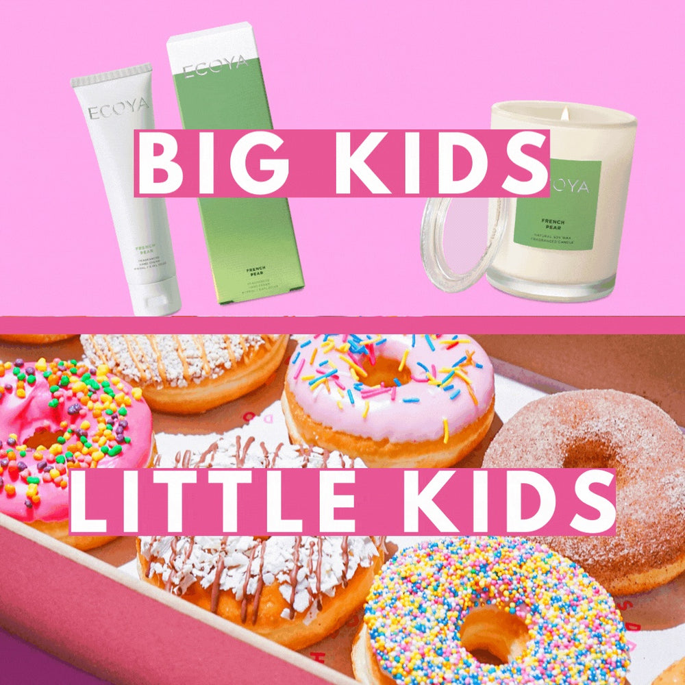 DONUTS FOR LITTLE KIDS AND BIG KIDS!