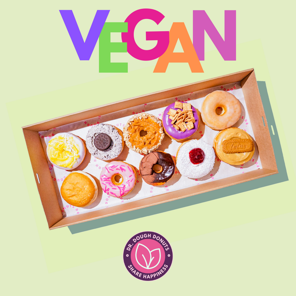 FRESH VEGAN DONUTS FOR EVERYONE