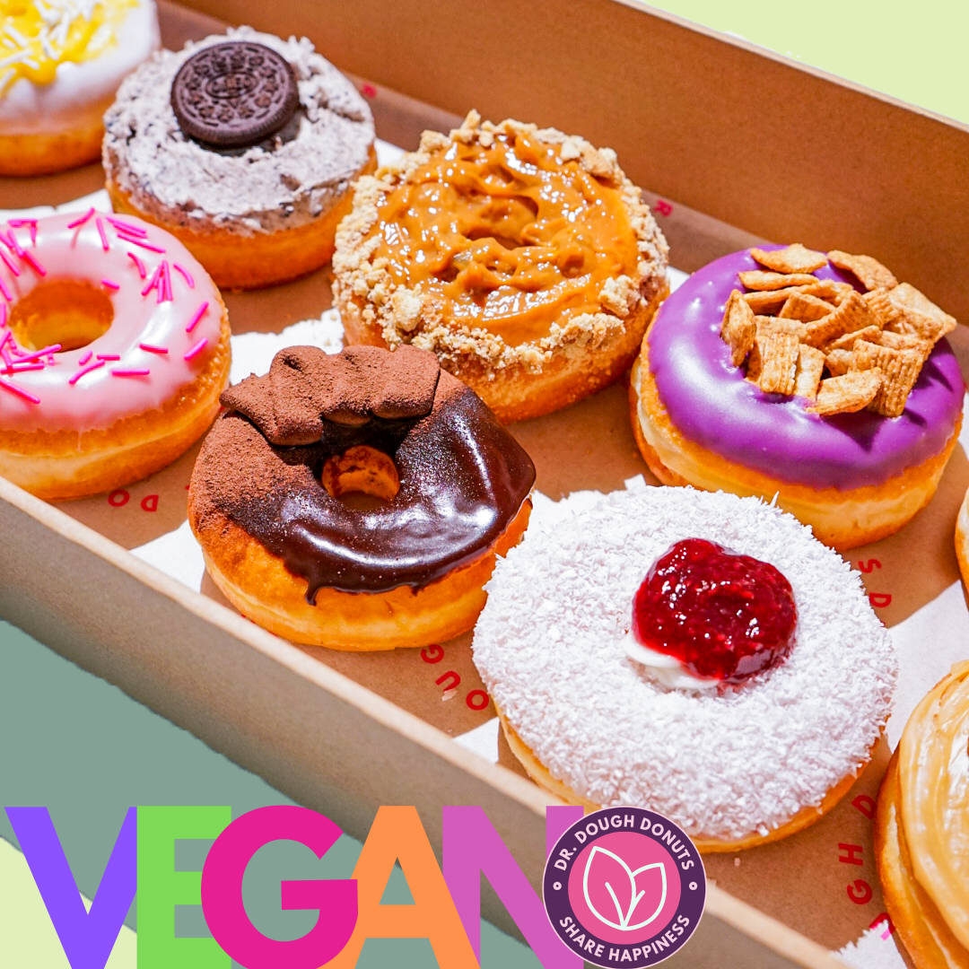 VEGAN DONUTS DELIVERED – Dr. Dough