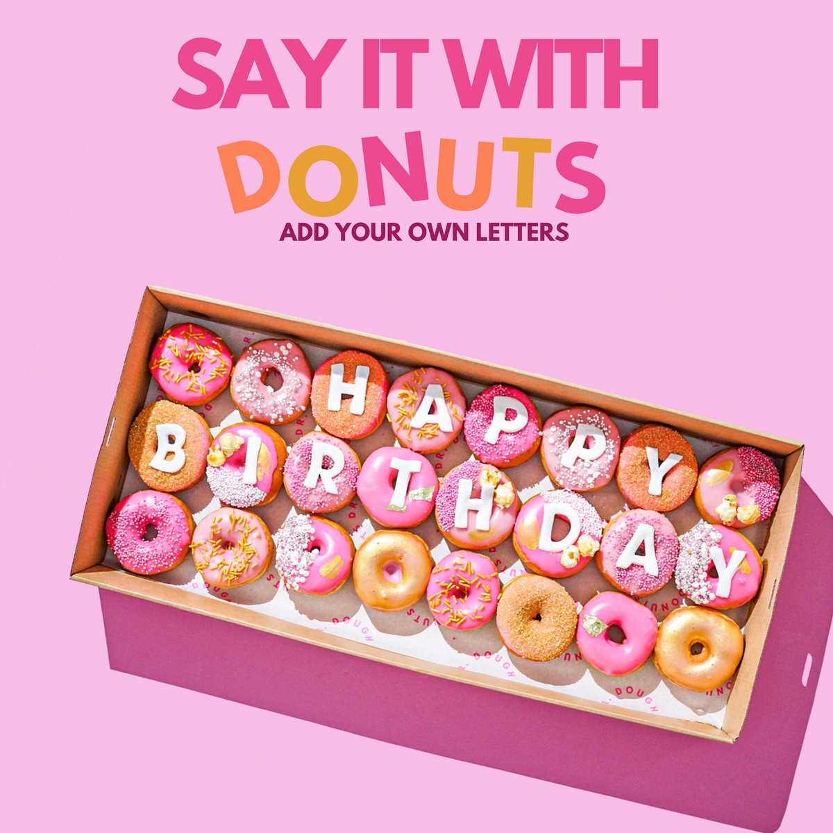 MINI DONUTS AT DR. DOUGH Dr. Dough