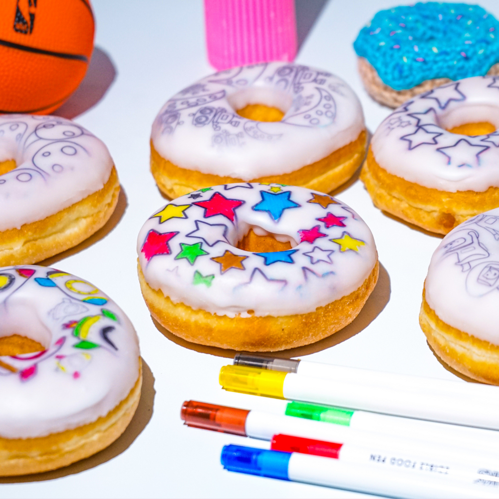 Colour Me In Donuts - Colouring In Donuts SAME DAY DELIVERY