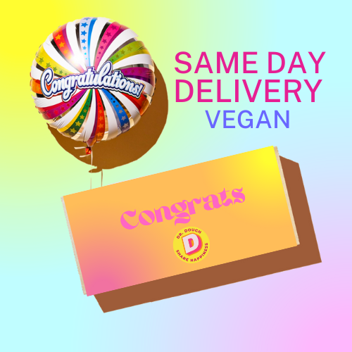 VEGAN Congratulations Gift Box - SAME DAY DELIVERY