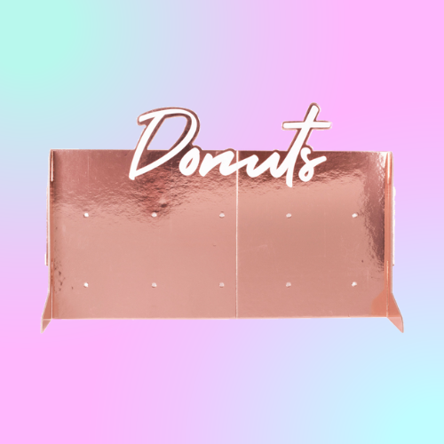 Rose Gold Donut Wall Event & Function Donuts, Cupcakes, Donut Walls