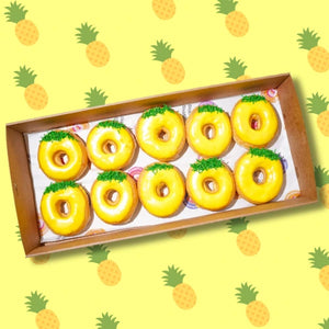 The Pineapple Donut Box