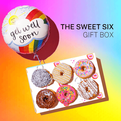 The Sweet Six GET WELL SOON Gift Box