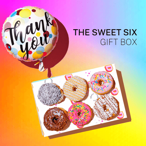 The Sweet Six THANK YOU Gift Box - SAME DAY DELIVERY