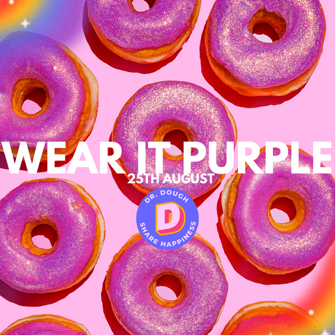 Wear It Purple Day Donuts 2023