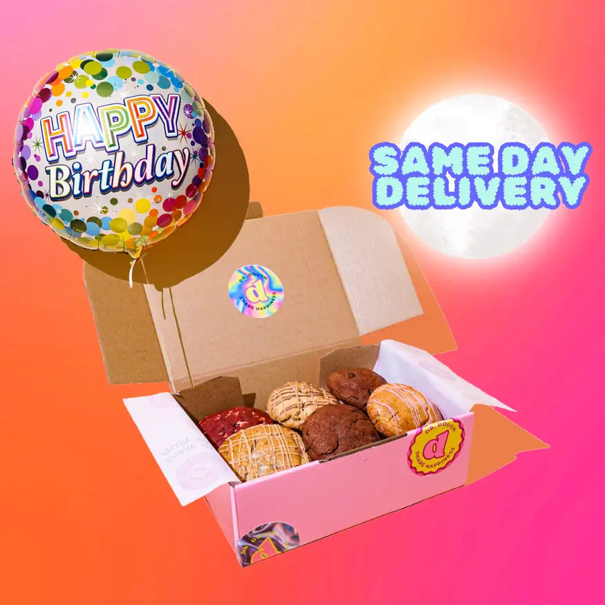 HAPPY BIRTHDAY Chunky Cookies Gift Box - Sydney Delivery Including Same ...