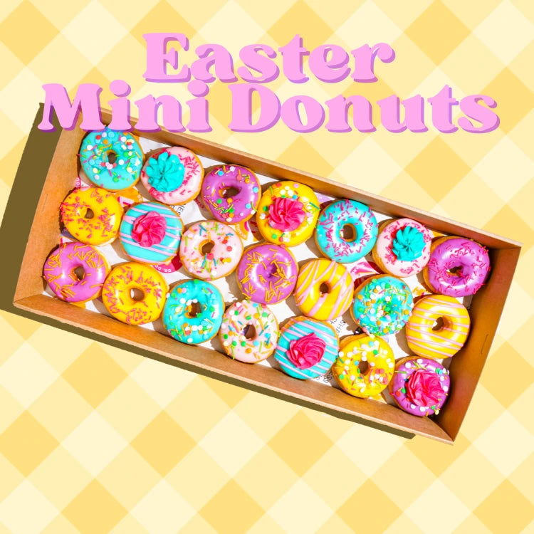 Easter Celebration Mini Donuts