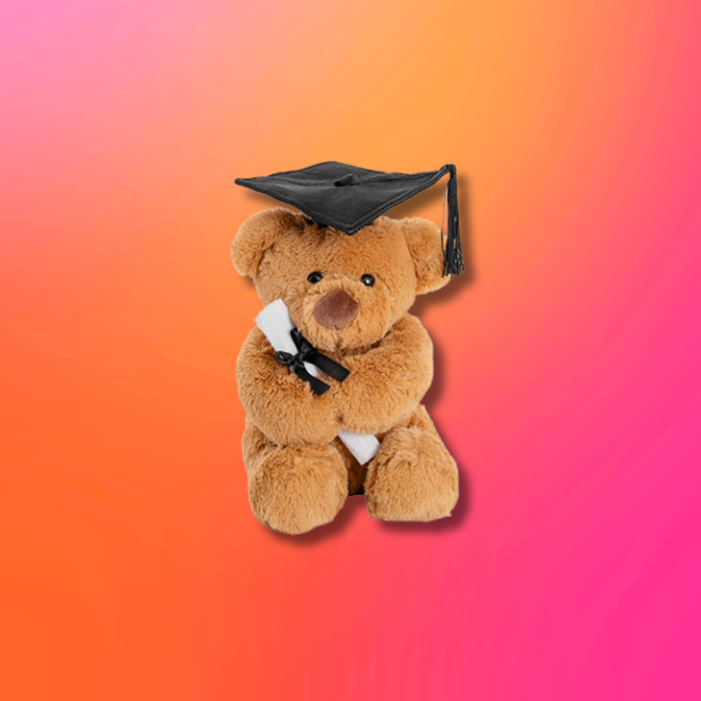 Graduation Chunky Cookies Gift Box With Bear