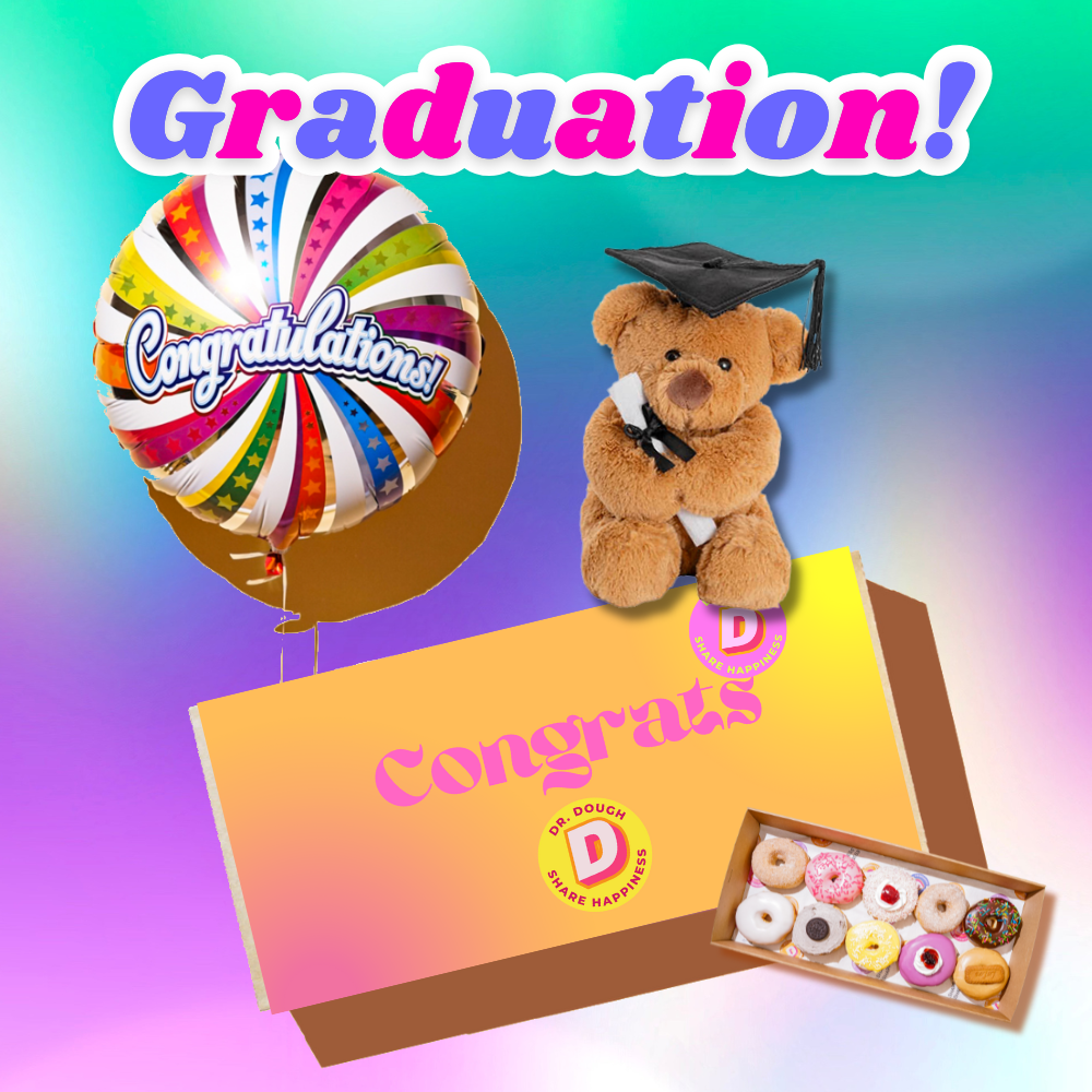 VEGAN Graduation Gift Box With Bear