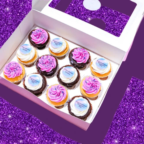 International Women's Day Cupcakes