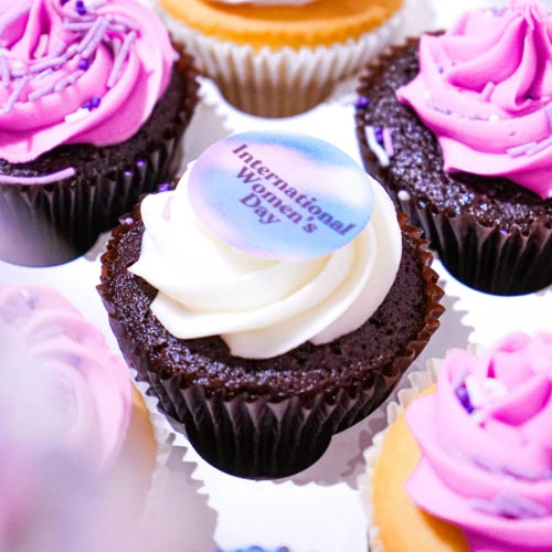 International Women's Day Cupcakes