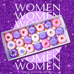 International Women's Day Mini Donuts