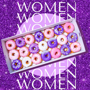 International Women's Day Mini Donuts