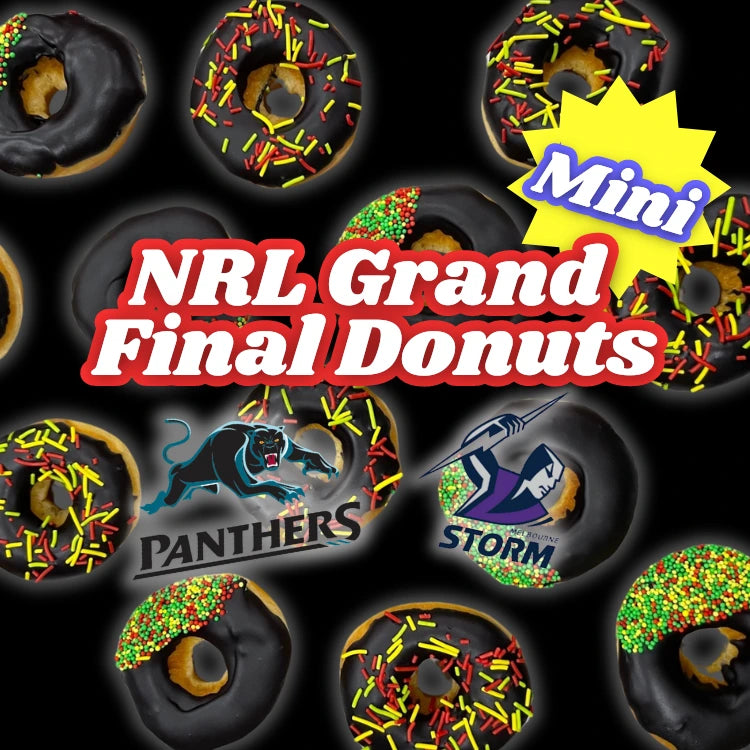 NRL Grand Final Mini Donuts