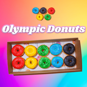 Olympic Ring Donuts