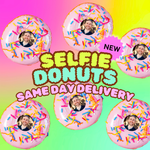 Selfie Donuts - SAME DAY DELIVERY