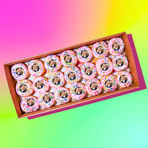 Selfie Donuts - Pick Your Colour, Sprinkle & Selfie!