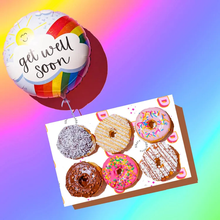 The Sweet Six GET WELL SOON Gift Box