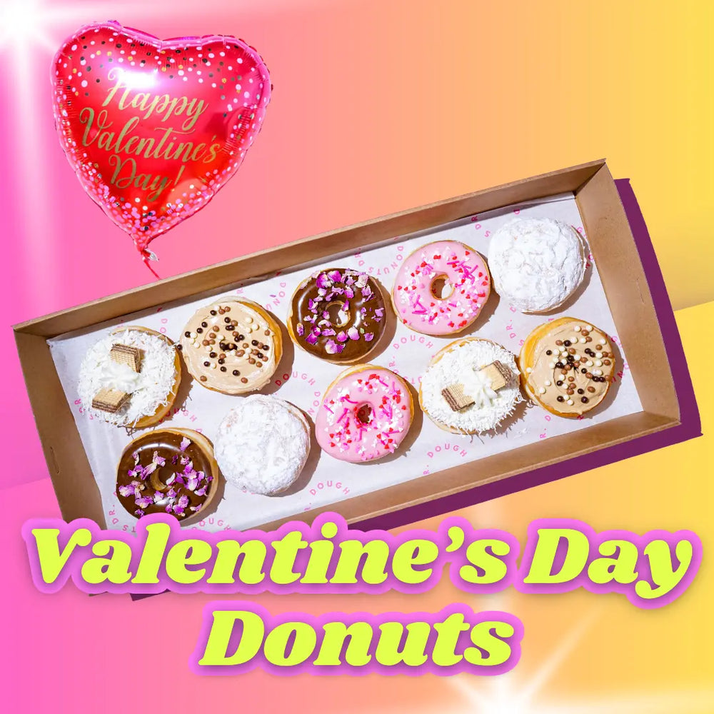 Valentine's Day Donuts Gift Box