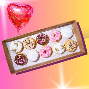 Valentine's Day Donuts Gift Box