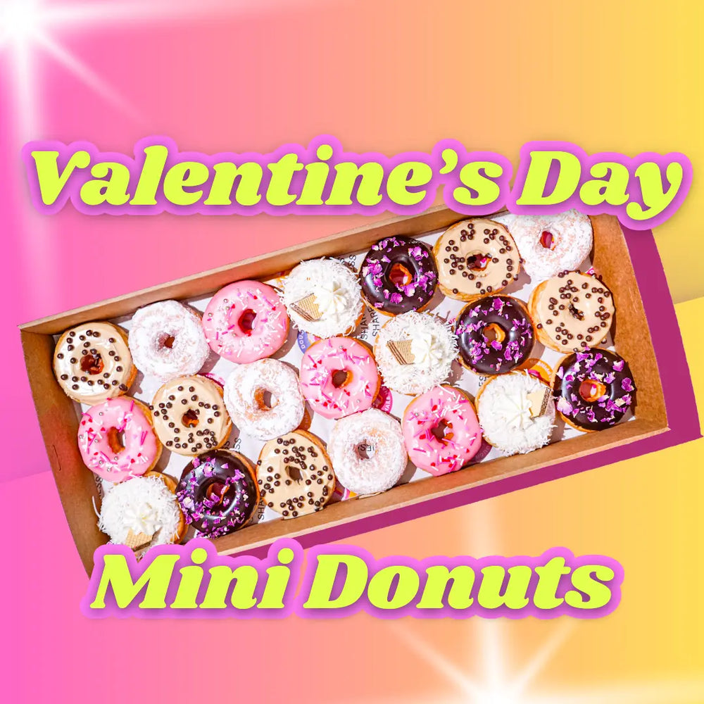 Valentine's Day Mini Donuts