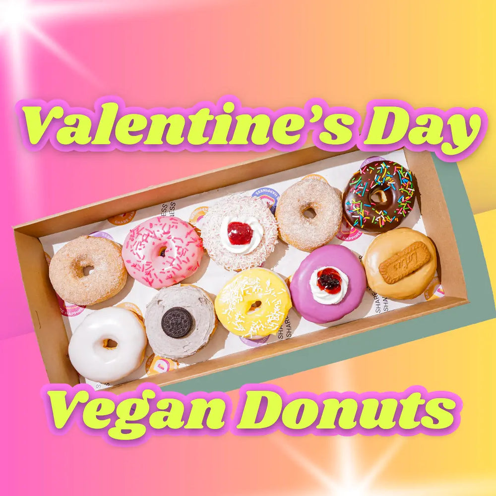 Valentine's VEGAN Donut Range