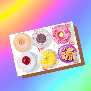 The Sweet VEGAN Six - Vegan Donut Box