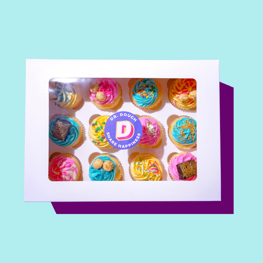 Pastelation Dough-Luxe Cupcakes - SAME DAY DELIVERY
