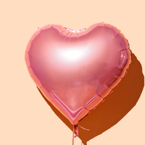 Love Heart Balloon (Rose Gold)