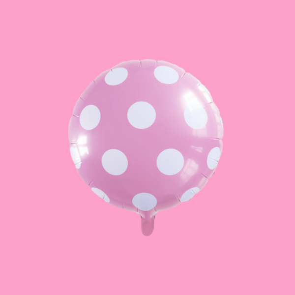 Dr_dough_donuts-delivered_sydney_melbourne-pink_polkadot_foil_balloon